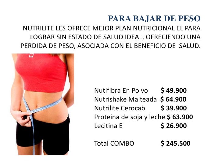 Malteadas para bajar de peso amway